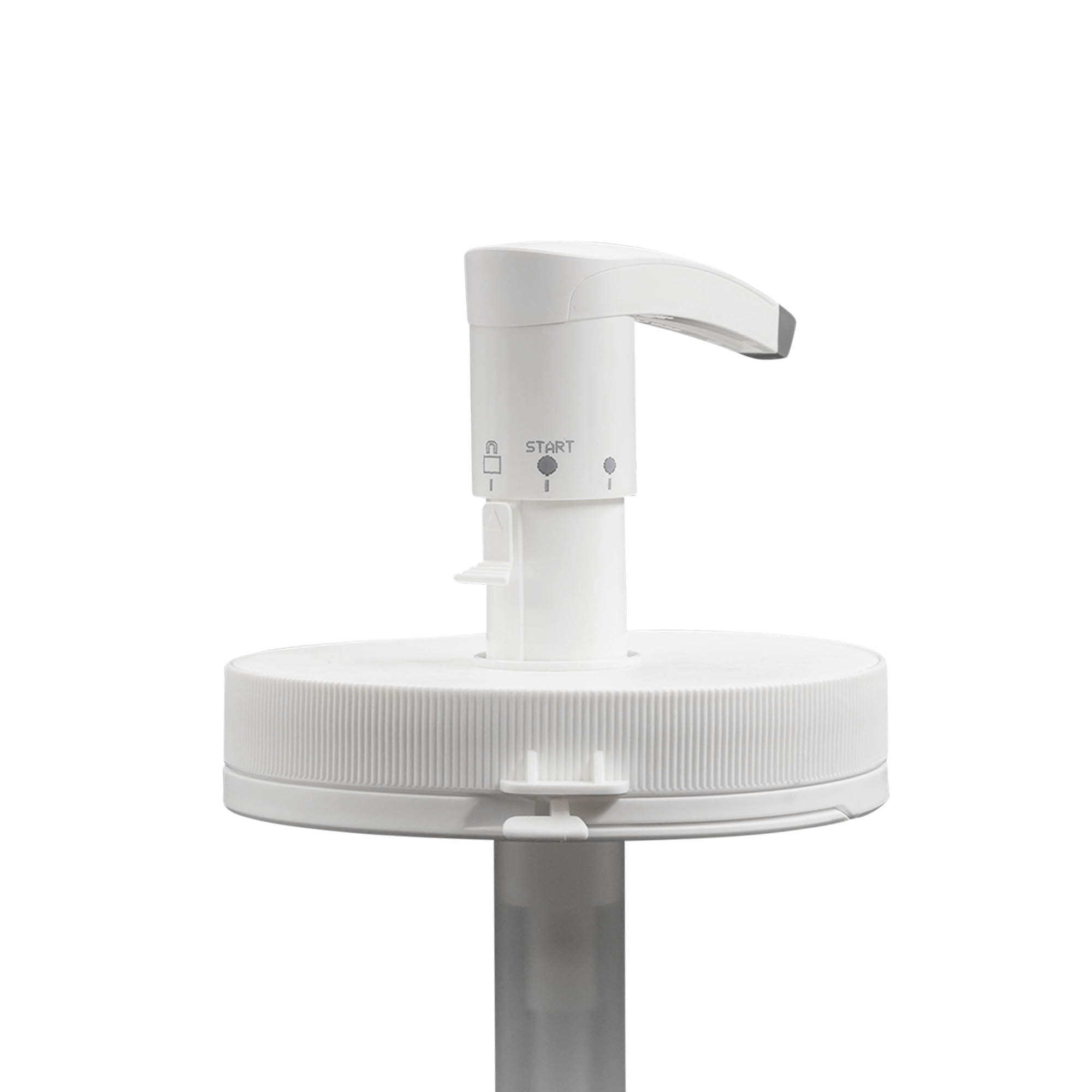 Dispenserpumpe für 1.240 ml „Securibox“, PE-Kunststoff, weiß, für Mündung: Schraubverschluss