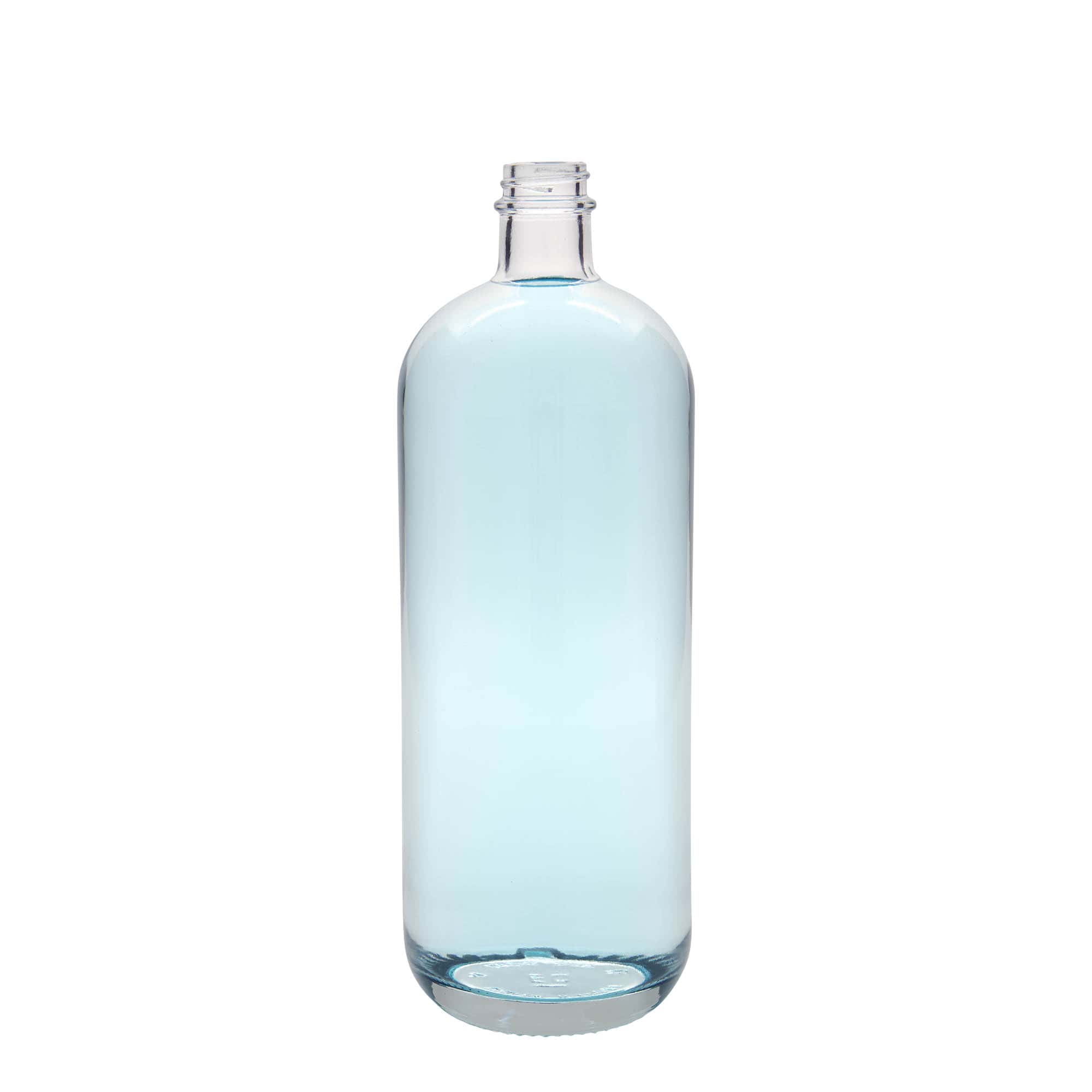 1000 ml Glasflasche 'Lotto', Mündung: GPI 28 1000 ml Glasflasche 'Lotto', Mündung: GPI 28