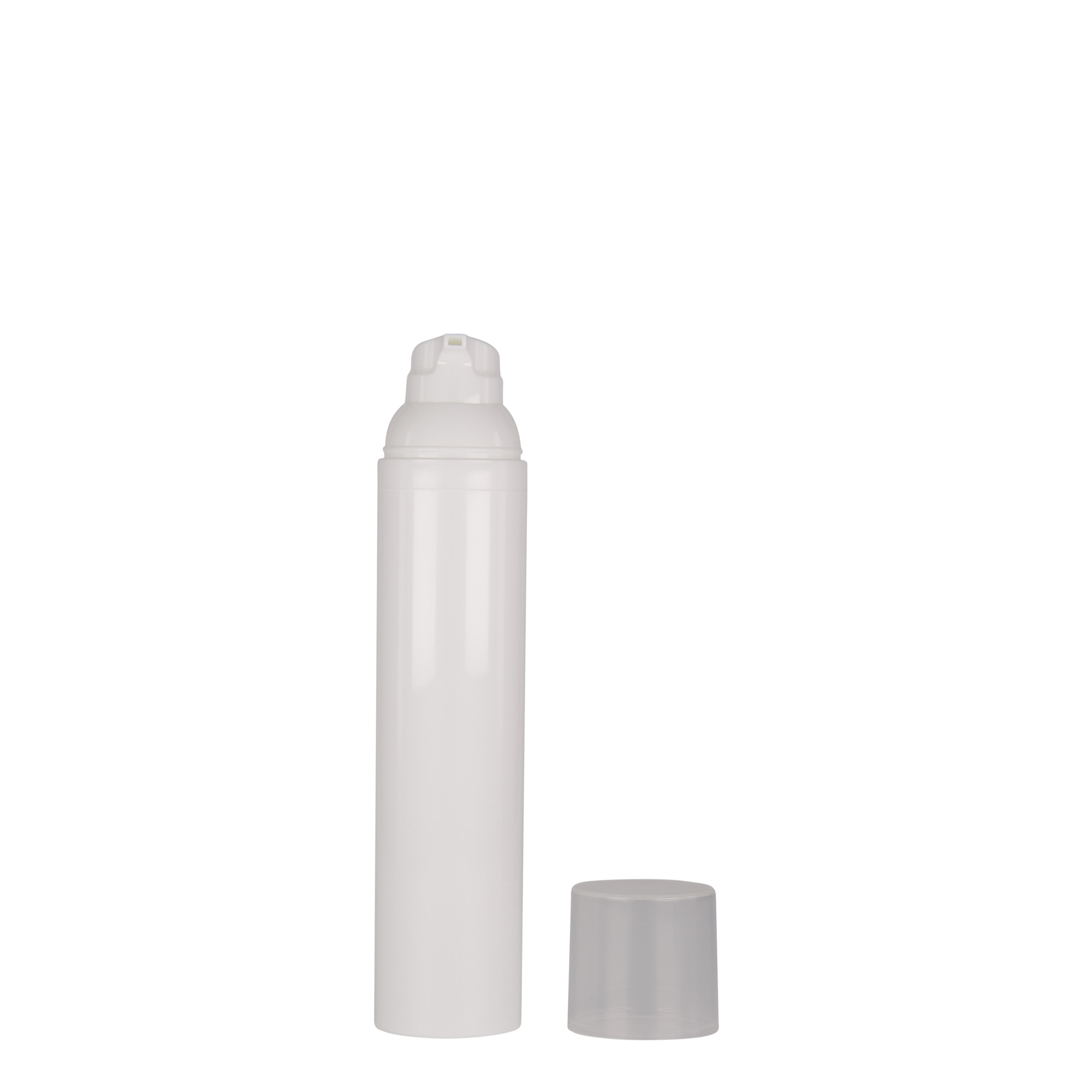 100 ml Airless Dispenser 'Mezzo', PP-Kunststoff, weiß 100 ml Airless Dispenser 'Mezzo', PP-Kunststoff, weiß