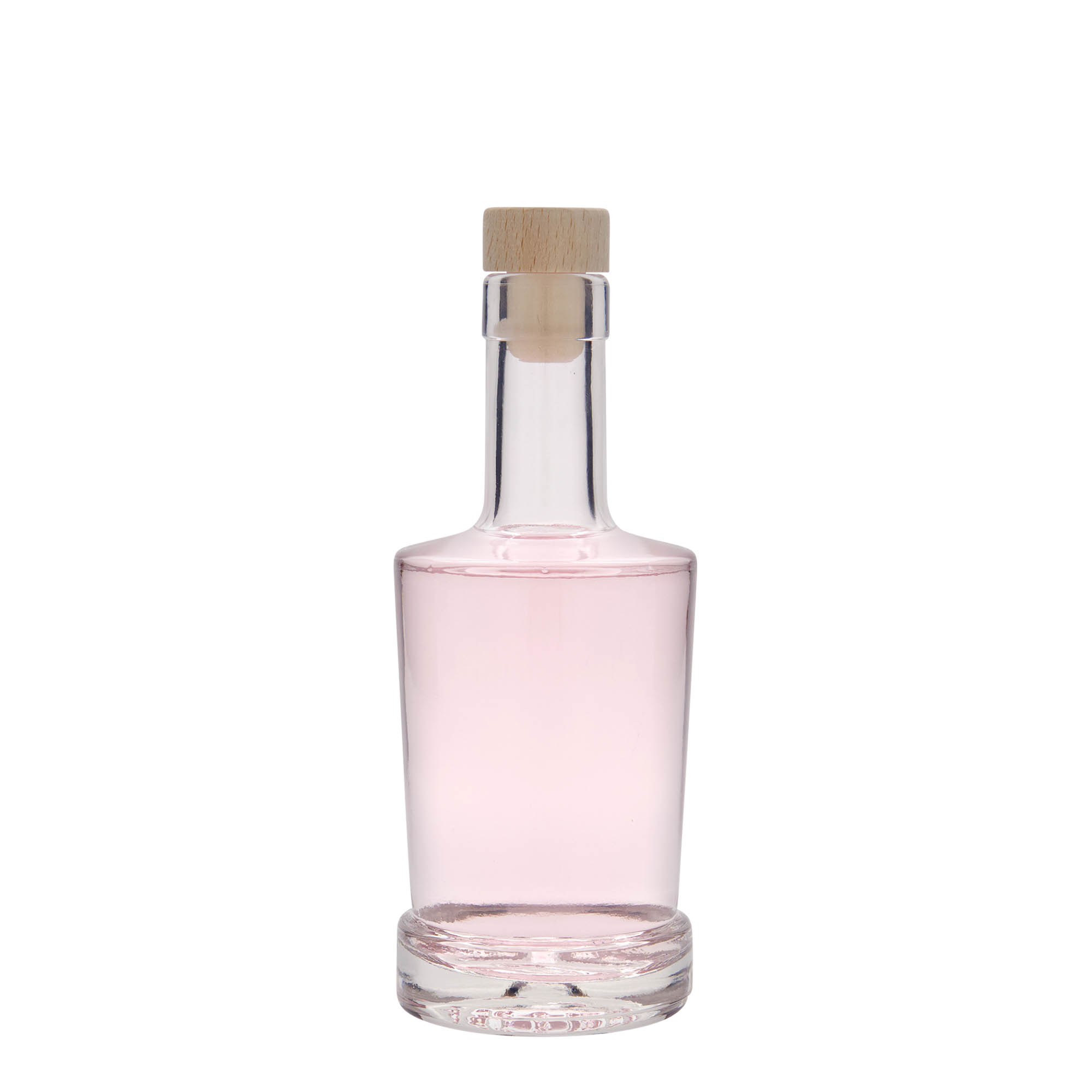 250 ml Glasflasche 'Deborah', Mündung: Kork 250 ml Glasflasche 'Deborah', Mündung: Kork