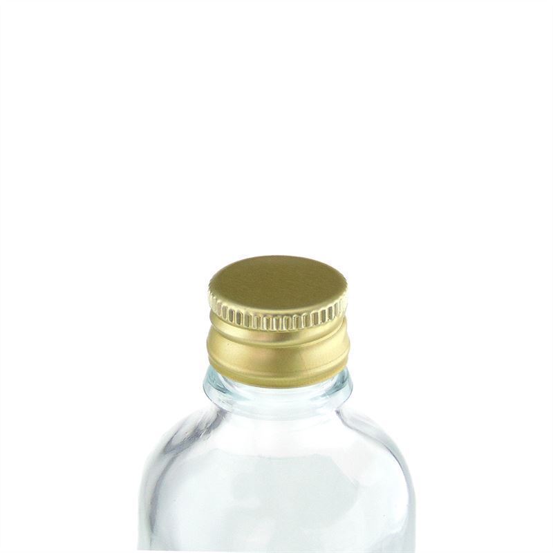 Schraubverschluss, Metall, gold, für Mündung: PP 18 Schraubverschluss, Metall, gold, für Mündung: PP 18