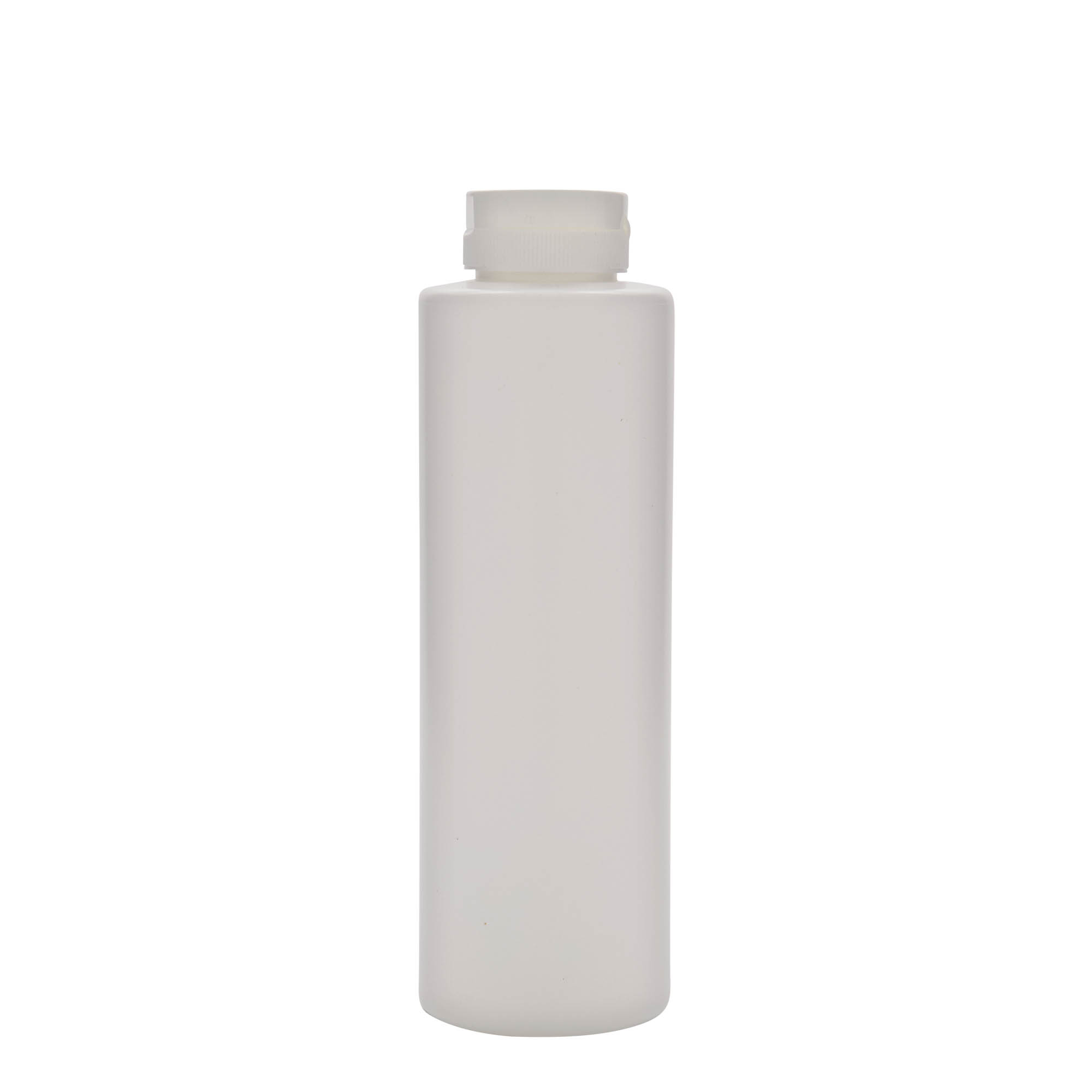 500 ml Soßenflasche, LDPE-Kunststoff, weiß, Mündung: 38/400 500 ml Soßenflasche, LDPE-Kunststoff, weiß, Mündung: 38/400