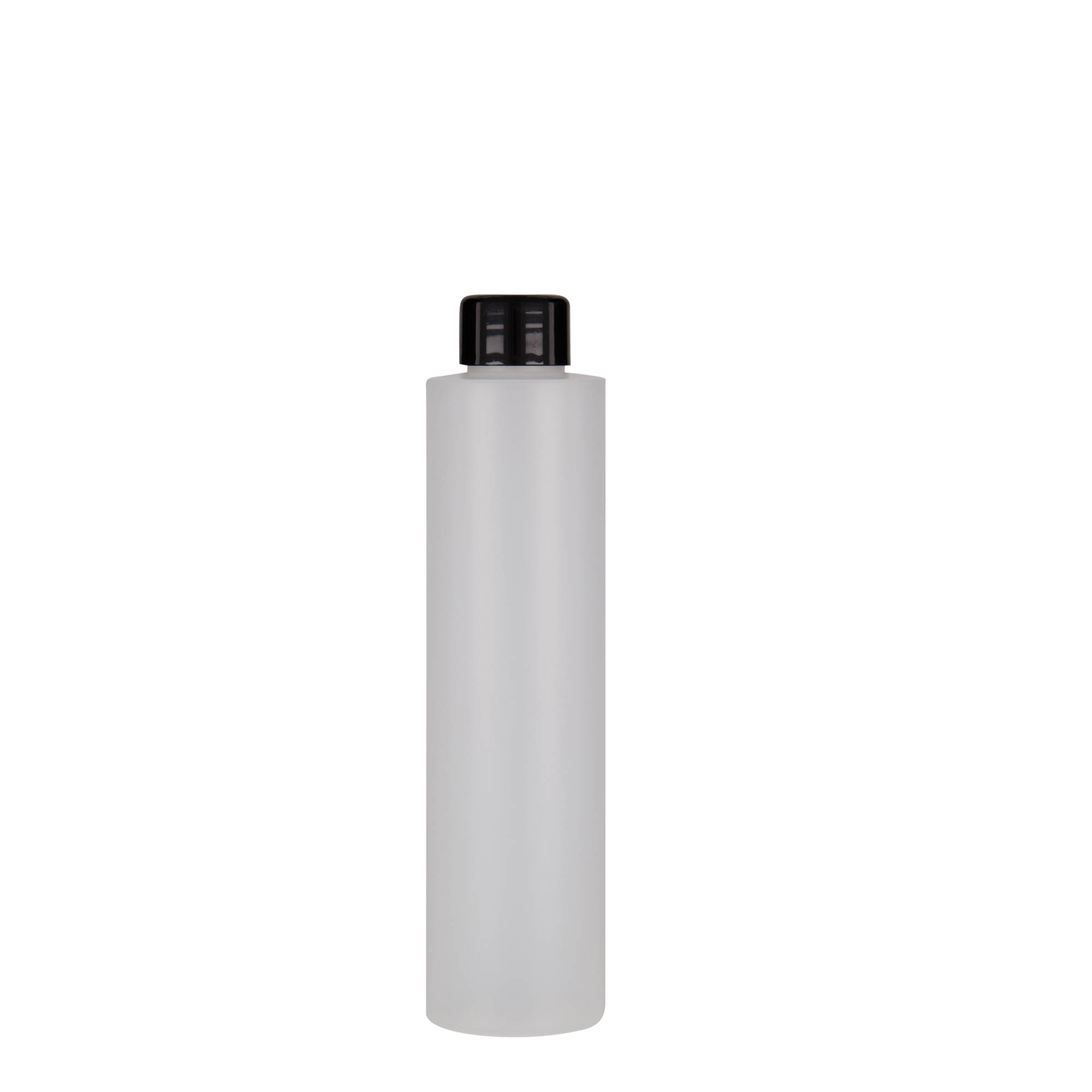 200 ml Kunststoffflasche 'Pipe', HDPE, natur, Mündung: 24/410 200 ml Kunststoffflasche 'Pipe', HDPE, natur, Mündung: 24/410