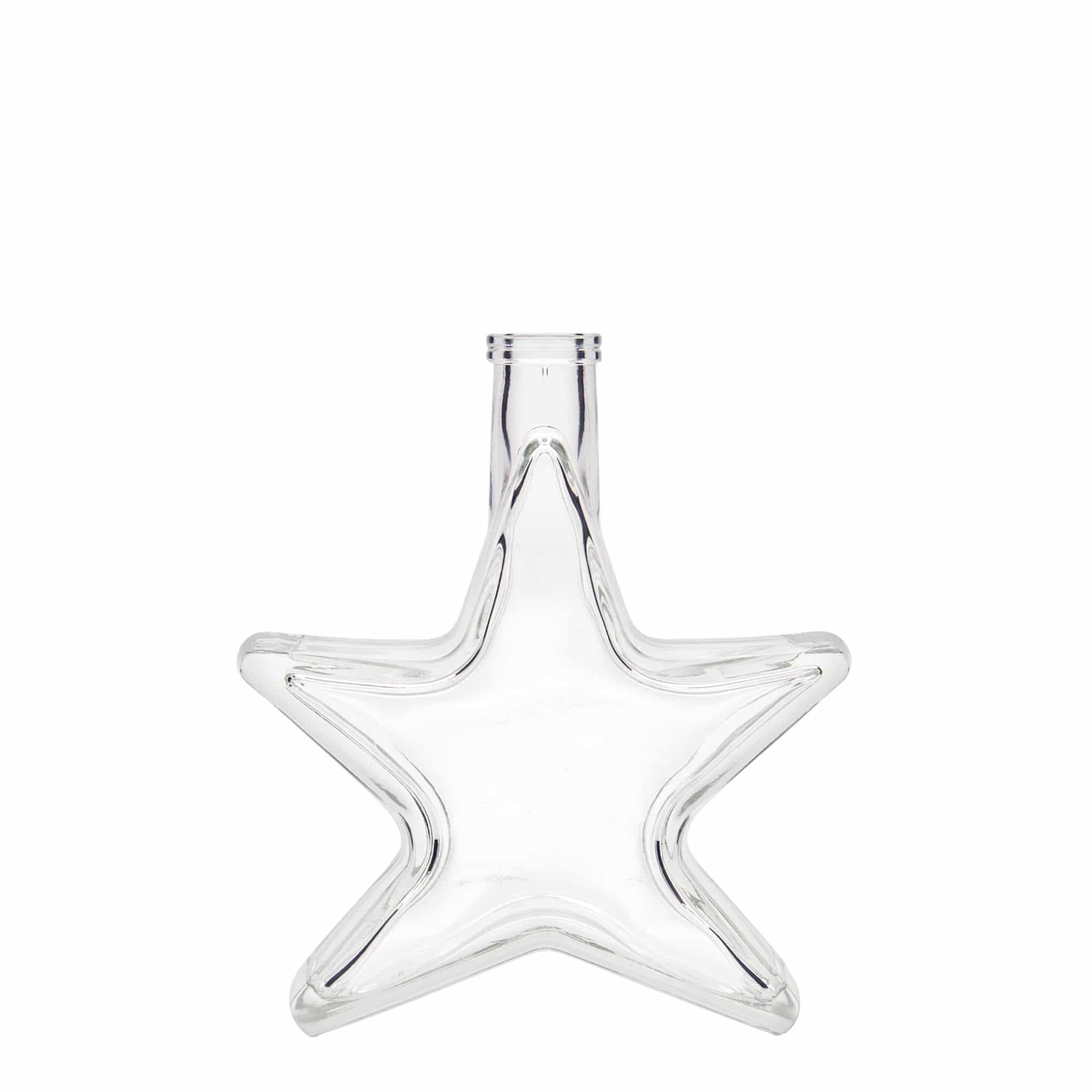 200 ml Glasflasche 'Stern', Mündung: Kork