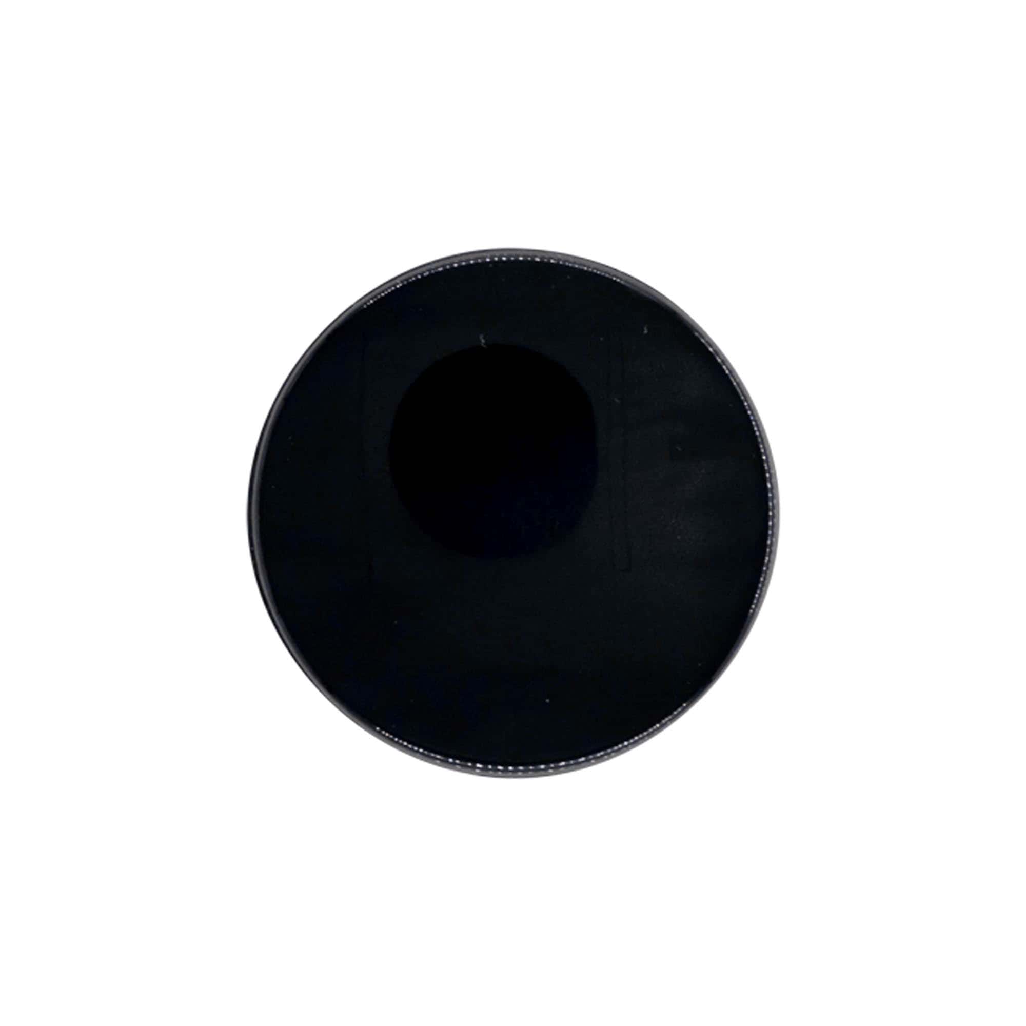 Gewürzdosenverschluss Mühle, PP-Kunststoff, schwarz, für Mündung: 38/400