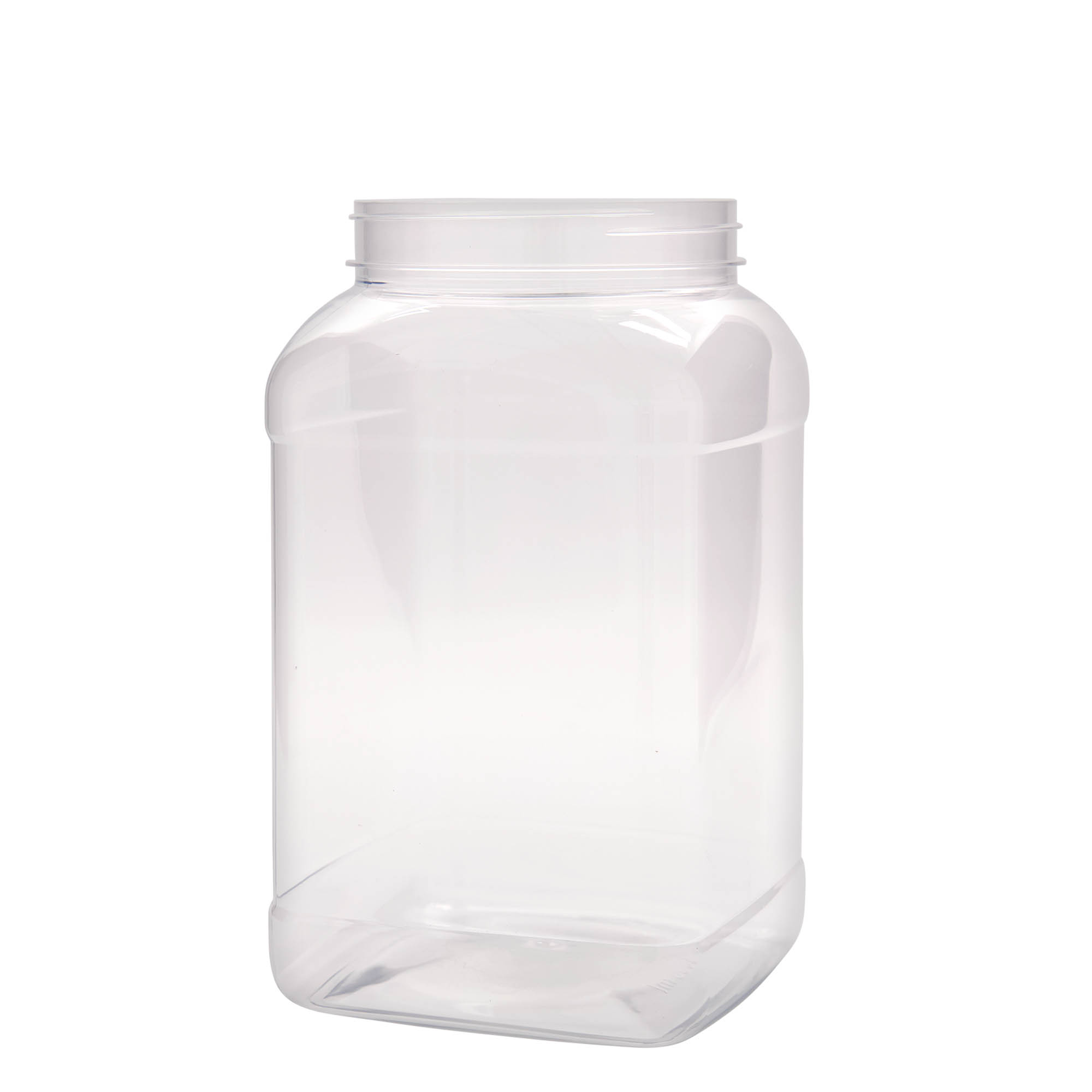 3.000 ml PET-Dose 'Dana', quadratisch, Kunststoff, Mündung: 110/400 3.000 ml PET-Dose 'Dana', quadratisch, Kunststoff, Mündung: 110/400