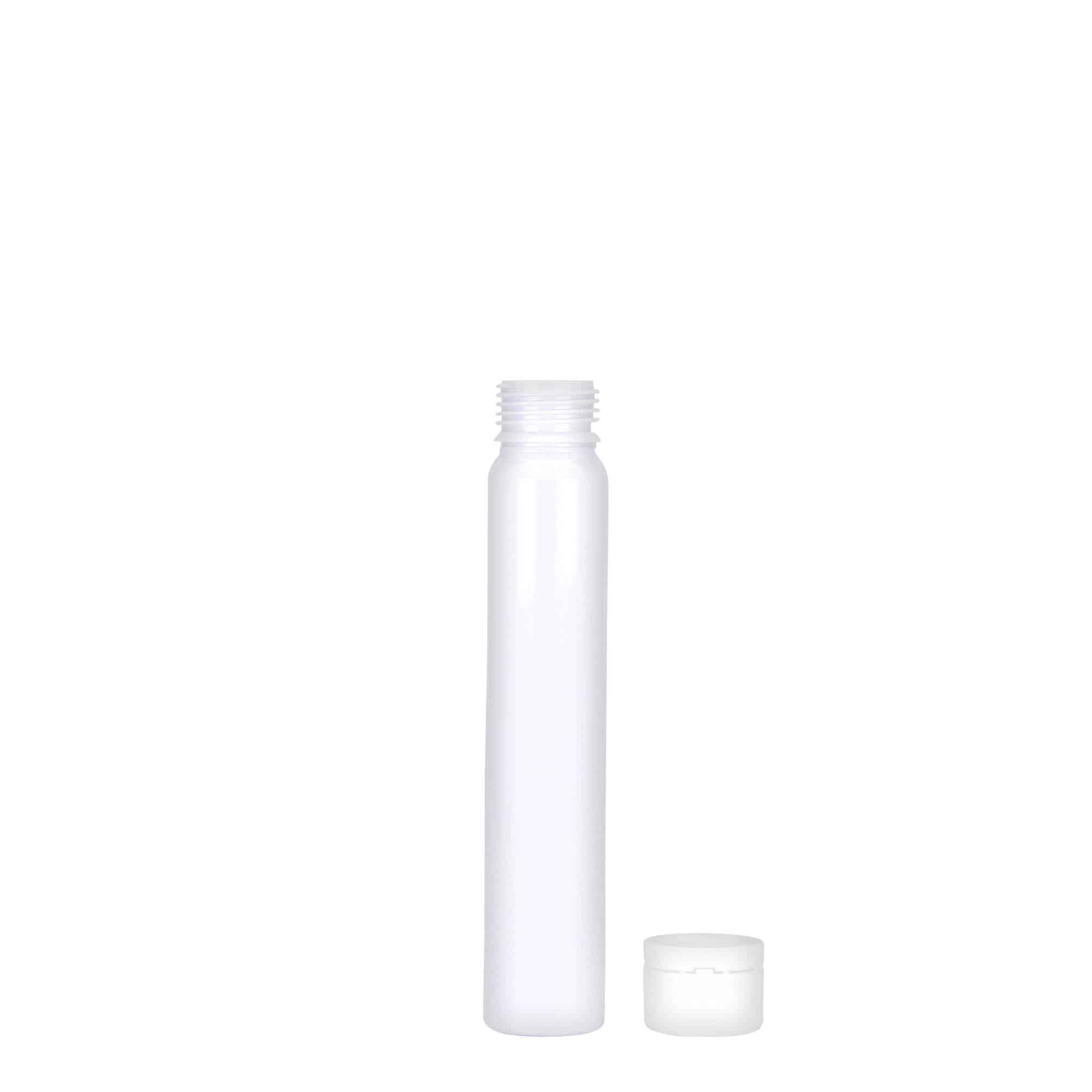 25 ml PET-Röhrchen, Kunststoff, weiß, Mündung: Schraubverschluss 25 ml PET-Röhrchen, Kunststoff, weiß, Mündung: Schraubverschluss