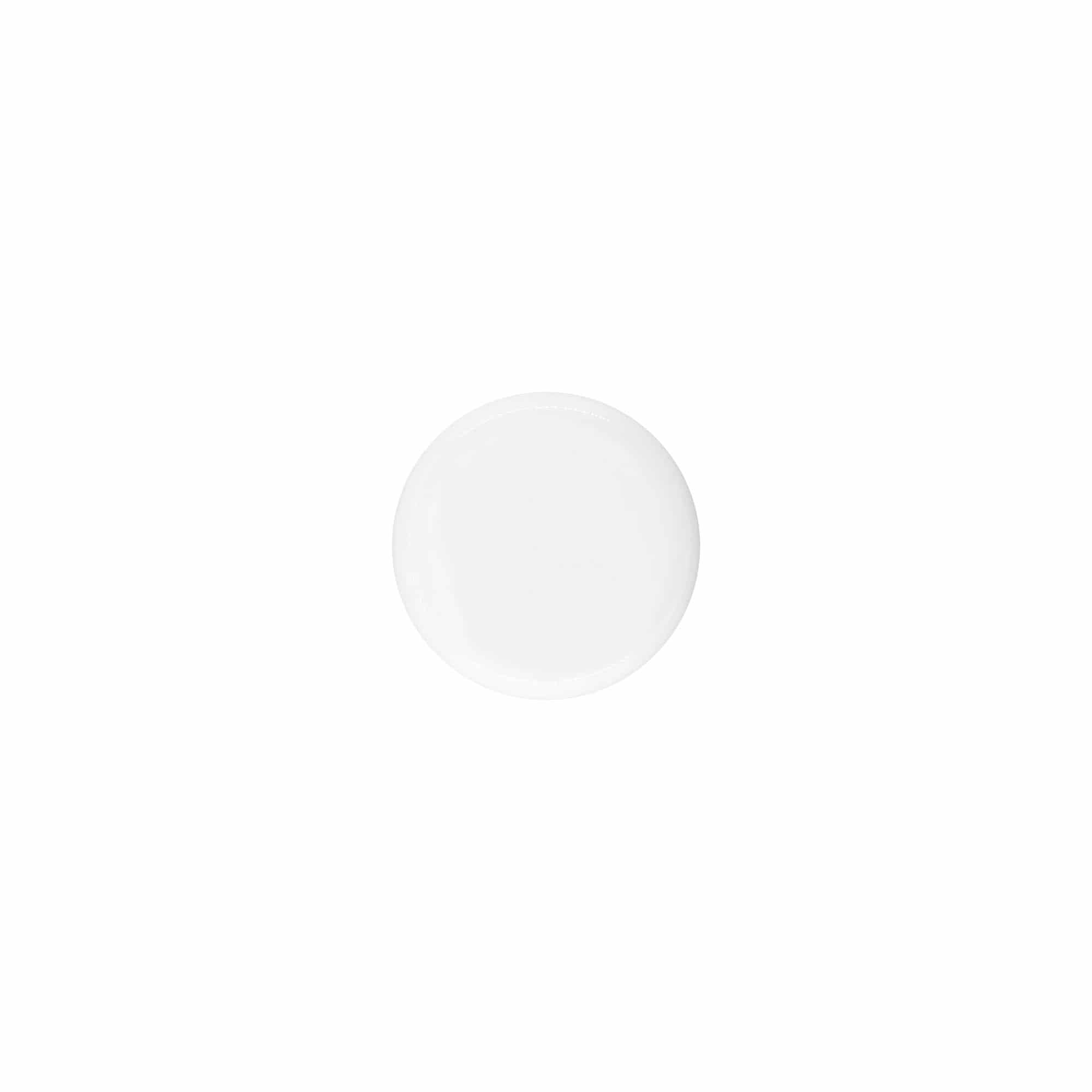 Schraubverschluss für 15 ml 'Bianca', PP-Kunststoff, weiß