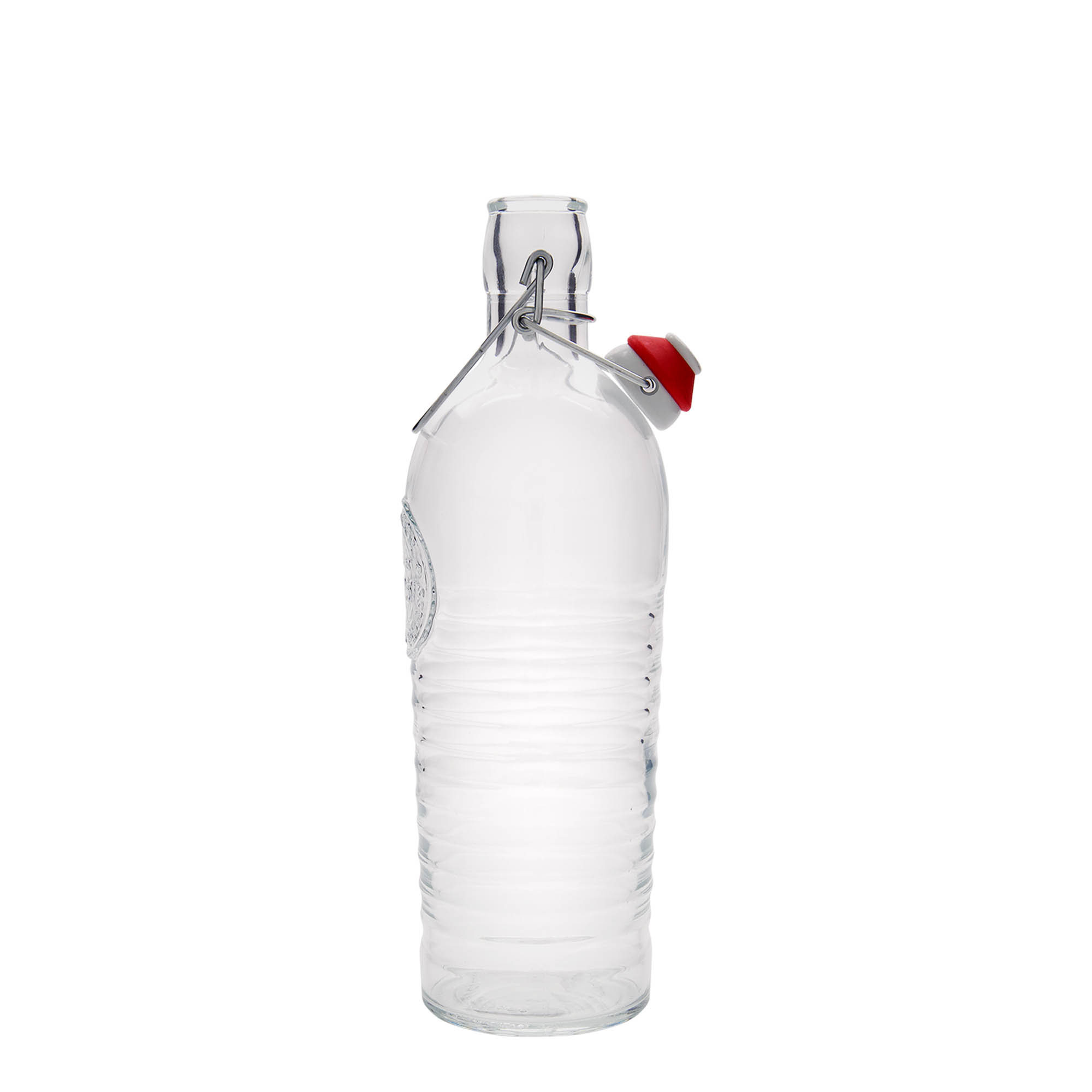 1.200 ml Glasflasche 'Officina 1825', Mündung: Bügelverschluss 1.200 ml Glasflasche 'Officina 1825', Mündung: Bügelverschluss