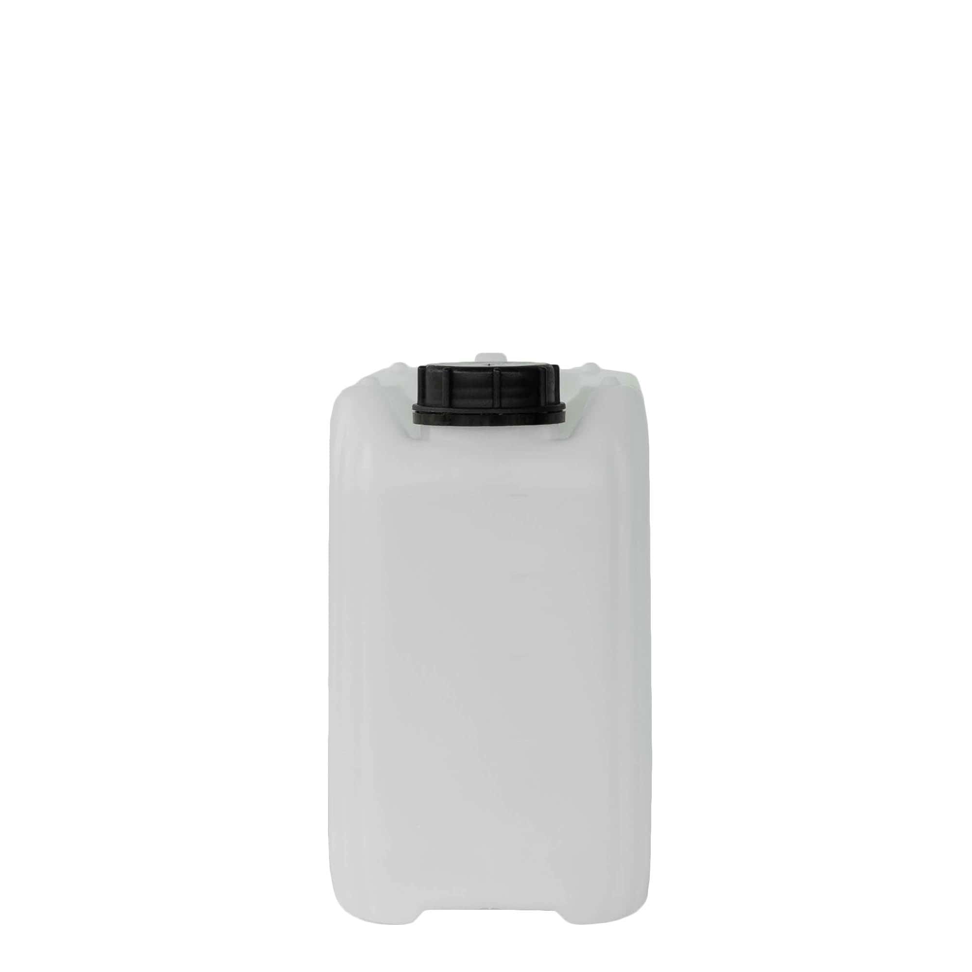 5 l Kanister, rechteckig, HDPE-Kunststoff, natur, Mündung: ND 55 5 l Kanister, rechteckig, HDPE-Kunststoff, natur, Mündung: ND 55