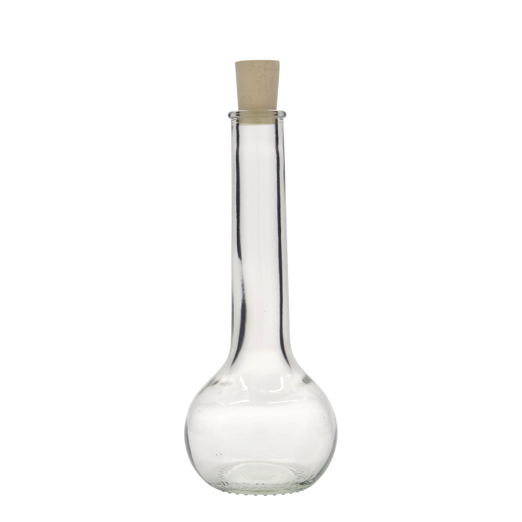 200 ml Glasflasche „Tulipano“, Mündung: Kork 200 ml Glasflasche „Tulipano“, Mündung: Kork