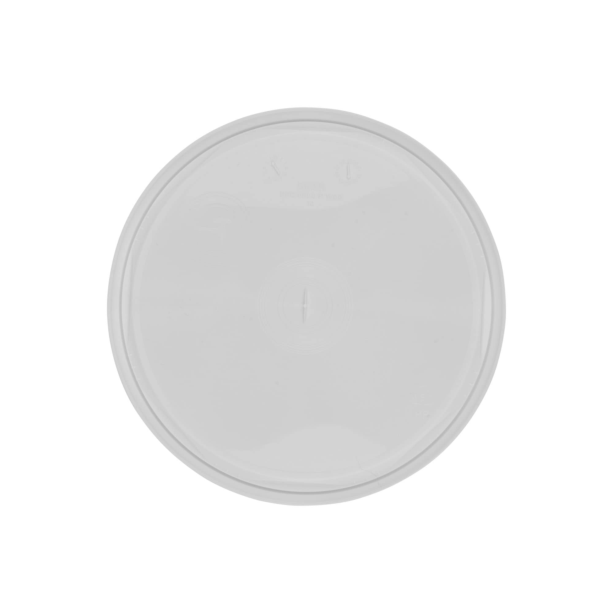 Deckel für 5-6 l Eimer, PP-Kunststoff, weiß Deckel für 5-6 l Eimer, PP-Kunststoff, weiß