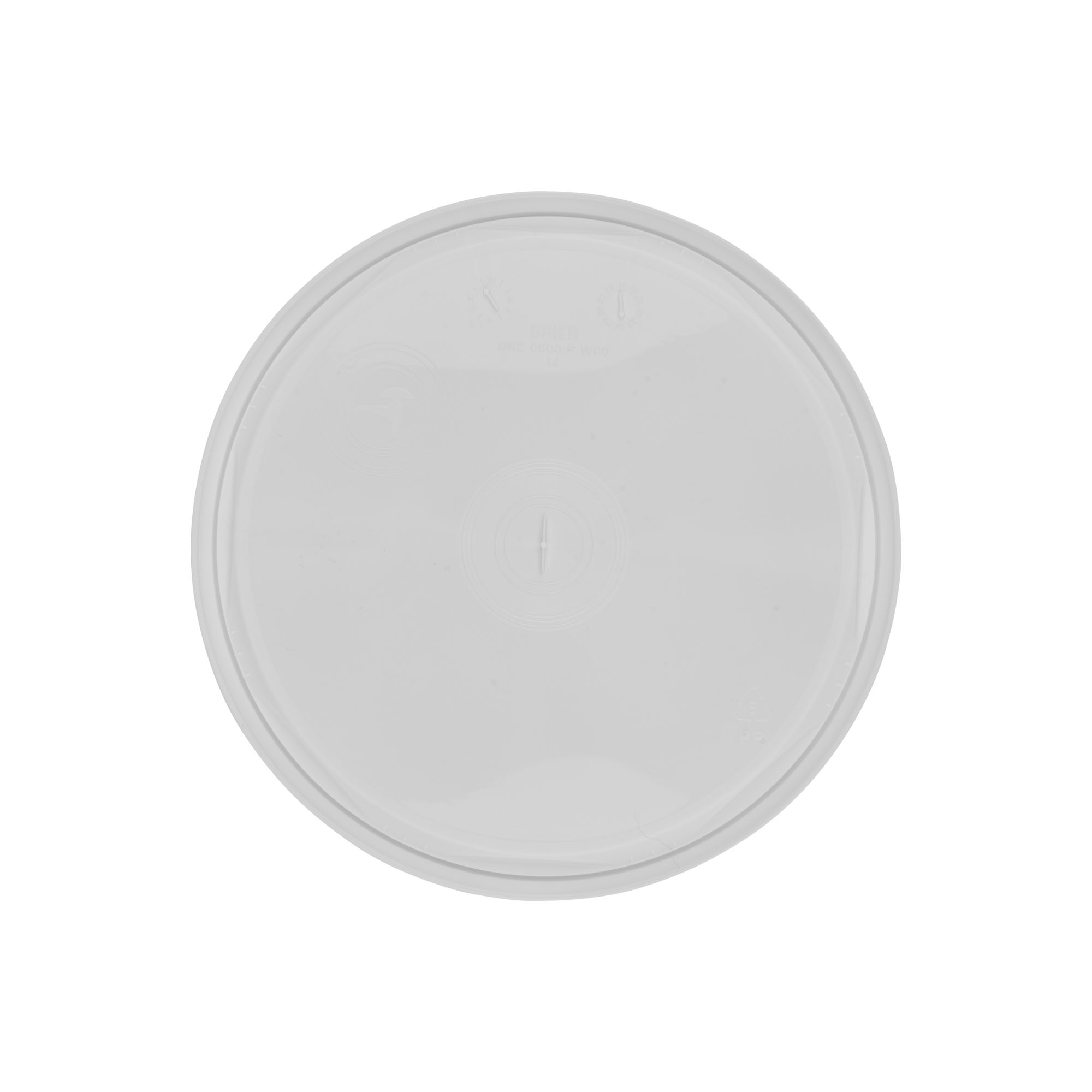 Deckel für 5-6 l Eimer, PP-Kunststoff, weiß Deckel für 5-6 l Eimer, PP-Kunststoff, weiß