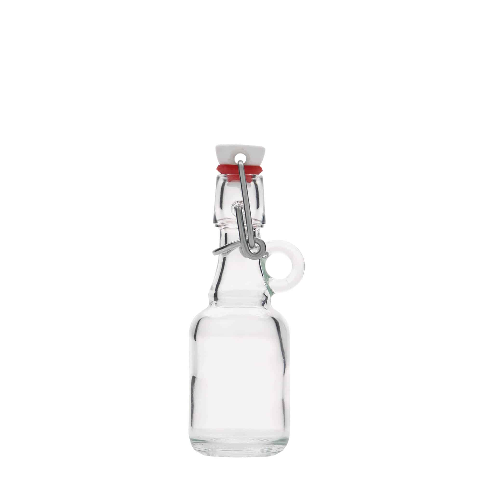40 ml Glasflasche „Santos“, Mündung: Bügelverschluss