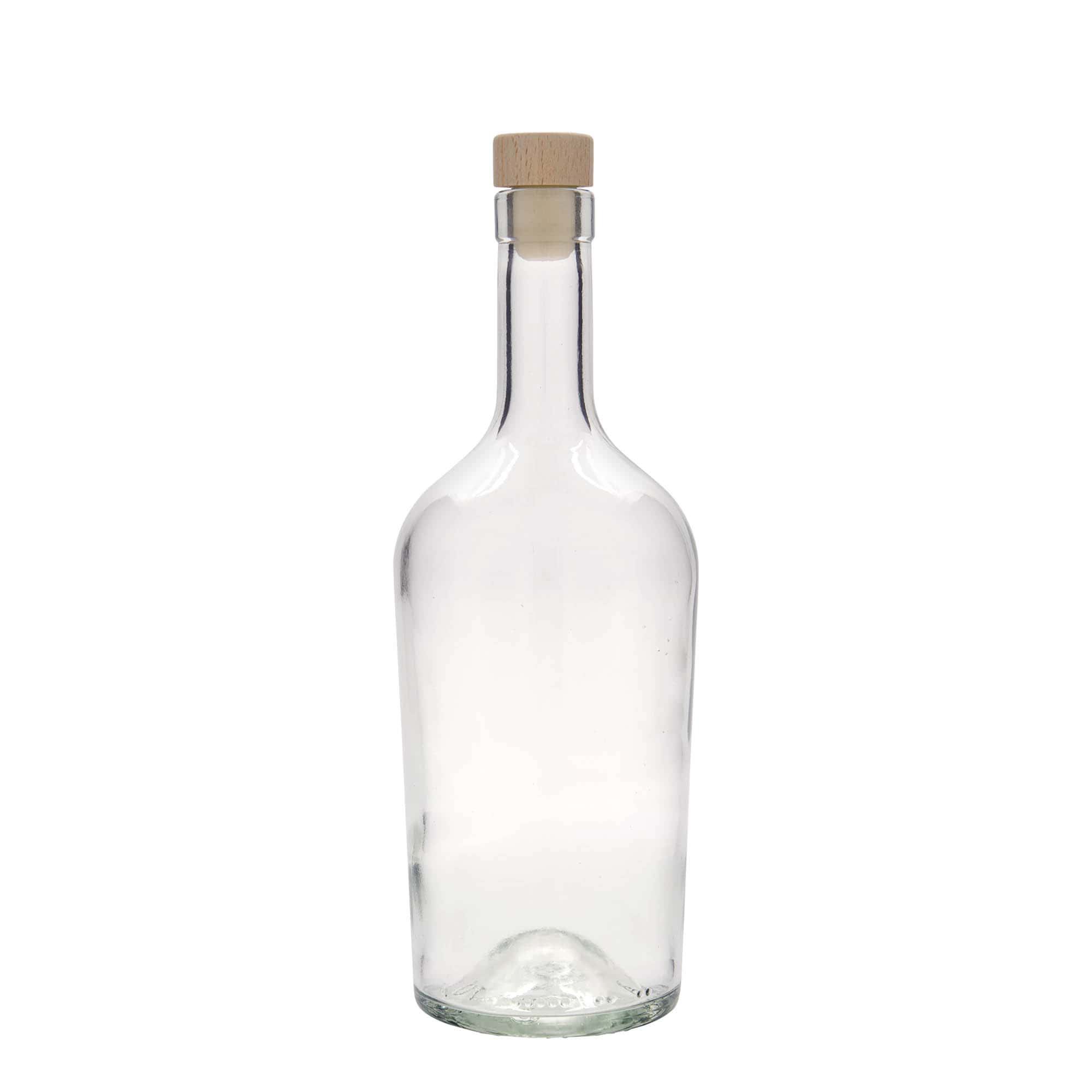700 ml Glasflasche „Margarethe“, Mündung: Kork