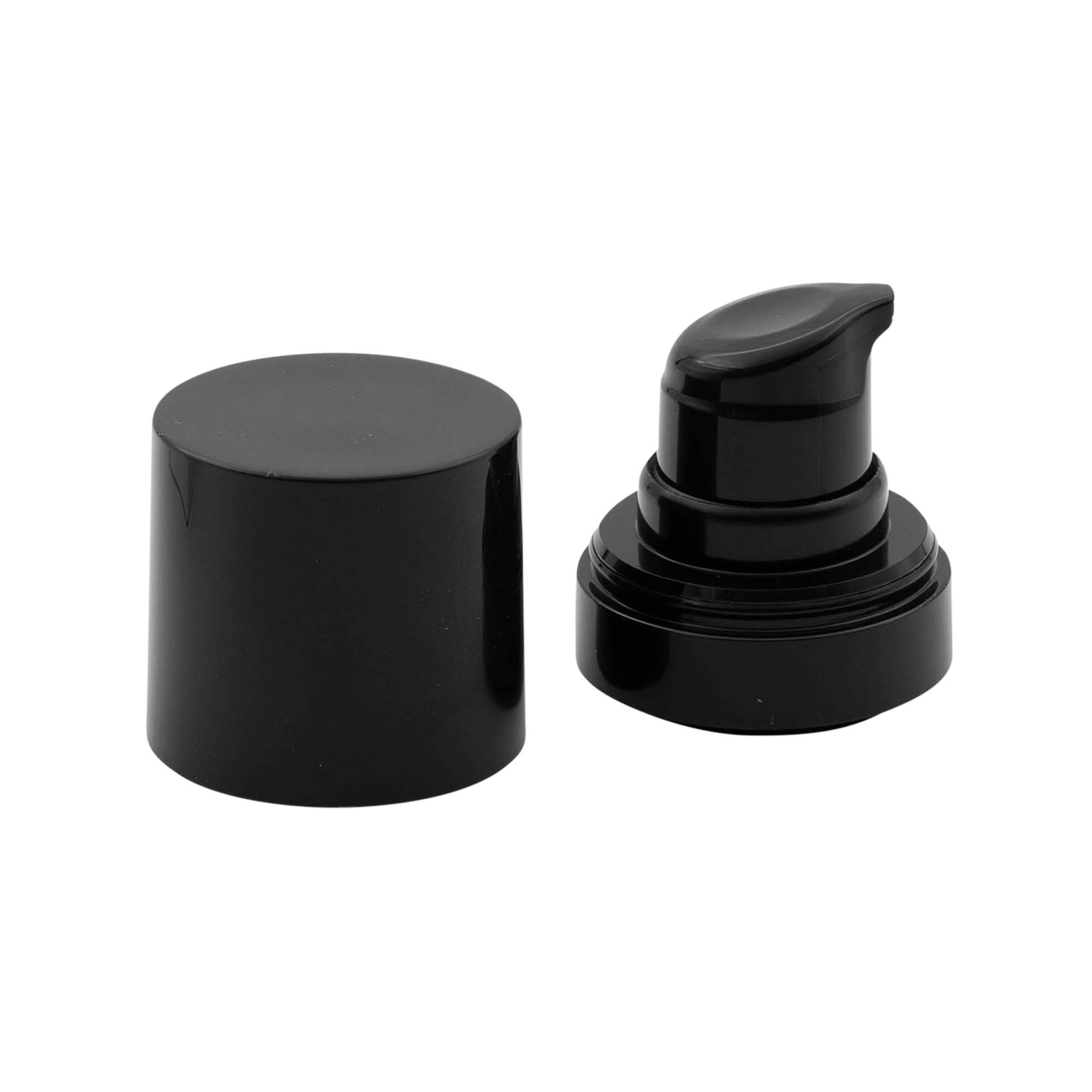 Airless Dispenser Pumpkopf 'Micro', PP-Kunststoff, schwarz